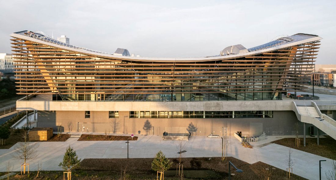 Wodne Centrum Olimpijskie Metropolii Wielkiego Paryża, proj.: VenhoevenCS + Ateliers 2/3/4, 2024