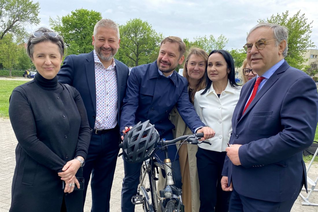 główni członkowie zespołu zadaniowego tworzącego Masterplan dla Wesołej 