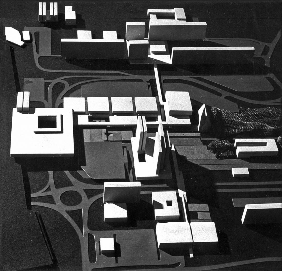 Centrum miasta Kędzierzyn-Koźle, I nagroda i II nagroda w konkursie, 1969