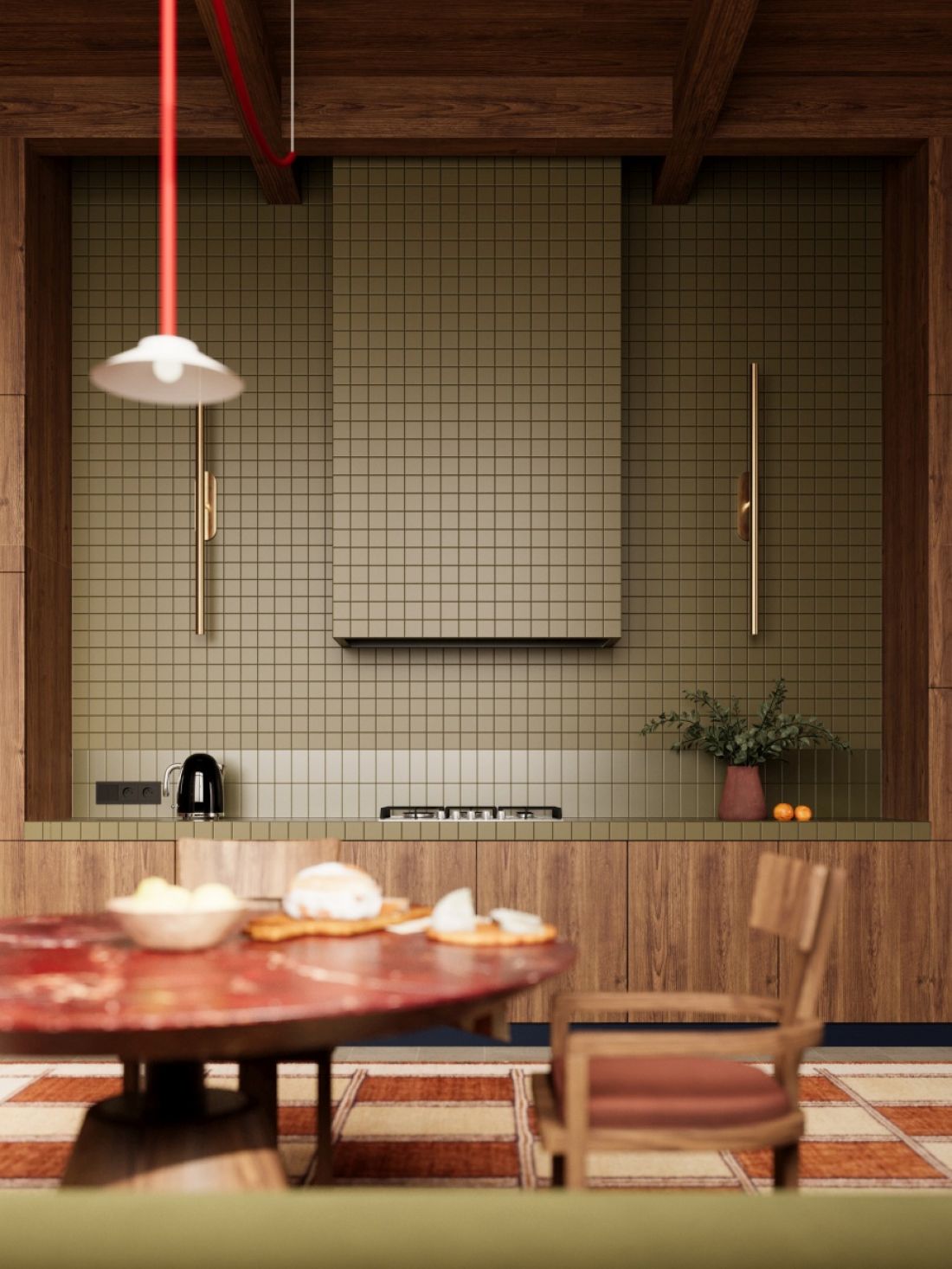 Styl mid-century modern idealnie komponuje się z dzisiejszymi trendami wnętrzarskimi
