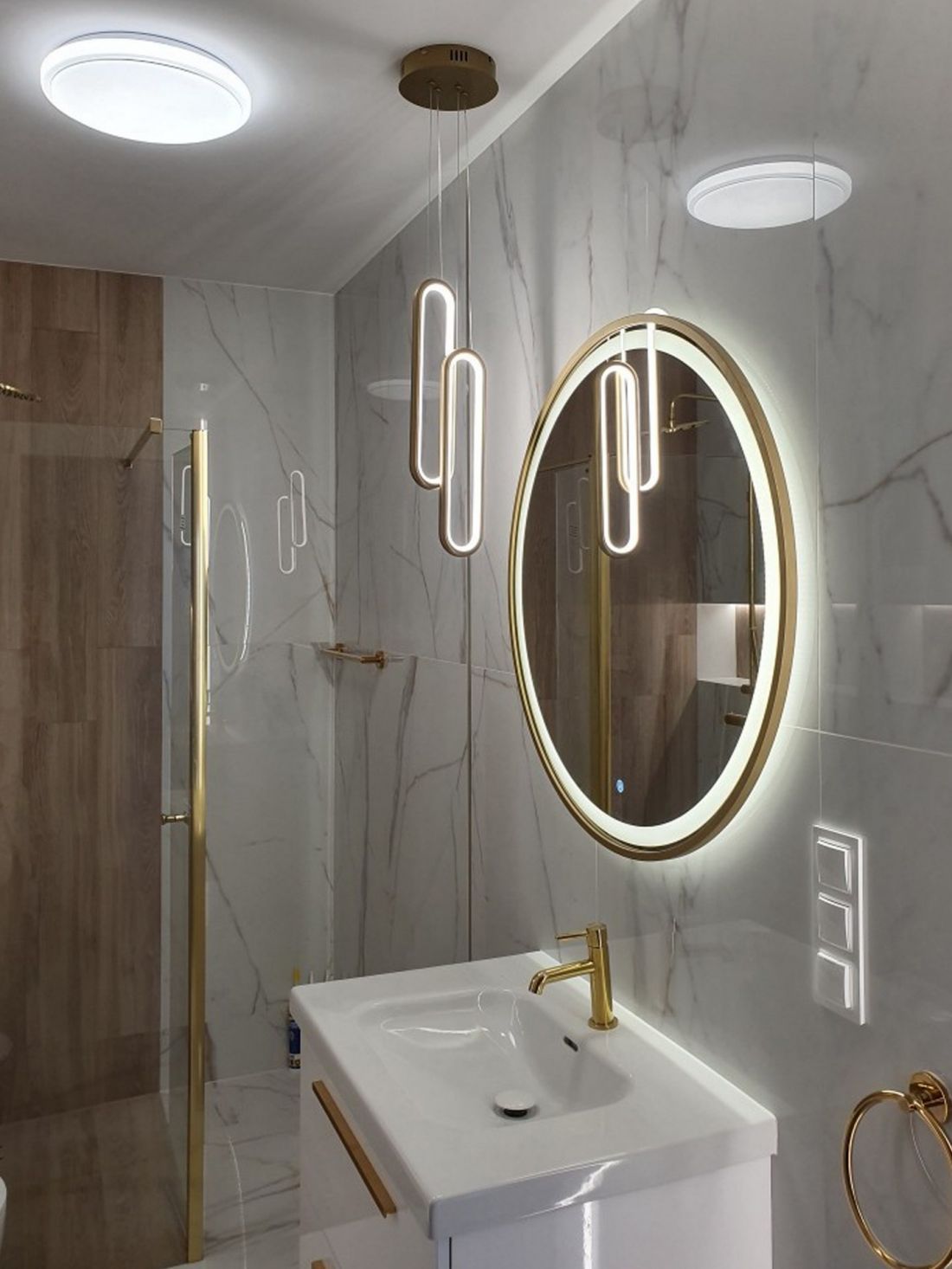 Nowoczesna lampa wisząca LED Eclipse