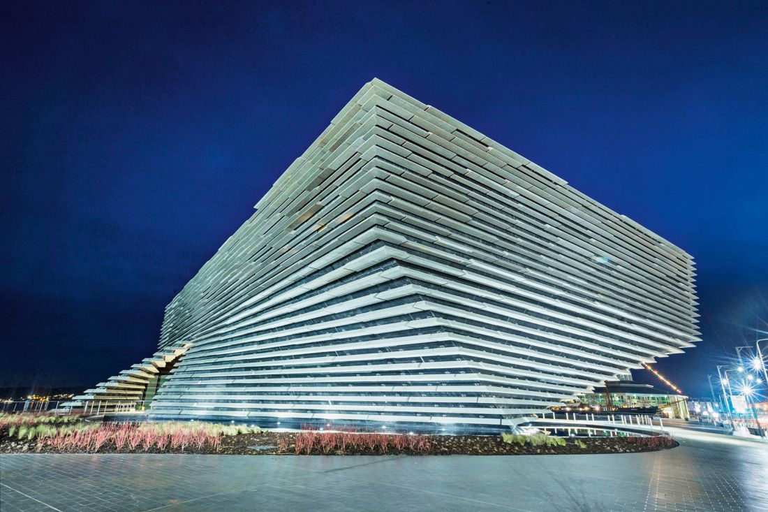 Muzeum Victoria & Albert, Dundee, Szkocja, 2018