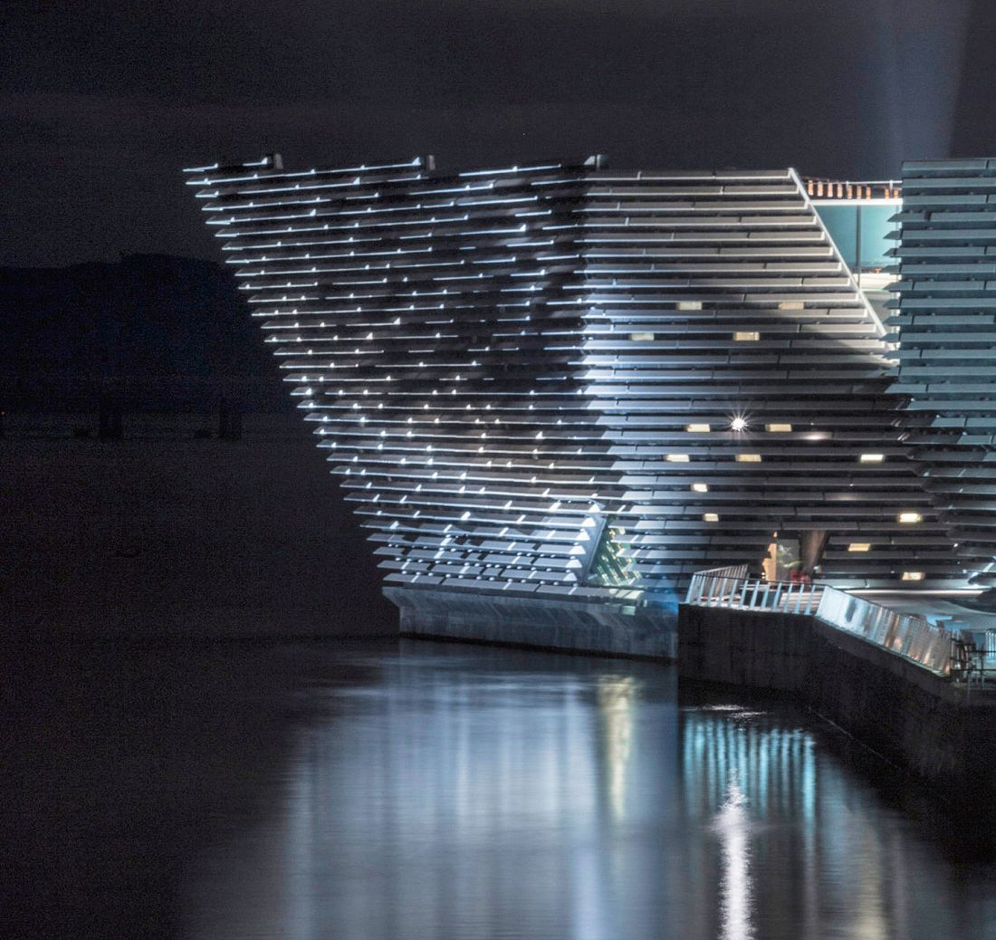 Muzeum Victoria & Albert, Dundee, Szkocja, 2018