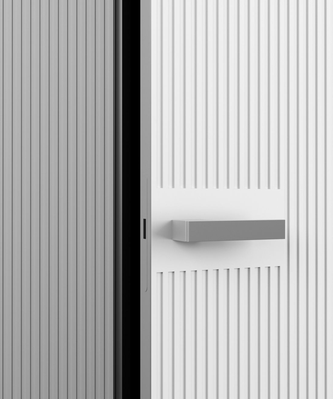 Drzwi ukryte SCRIT REFLO V | 301 Bianco N