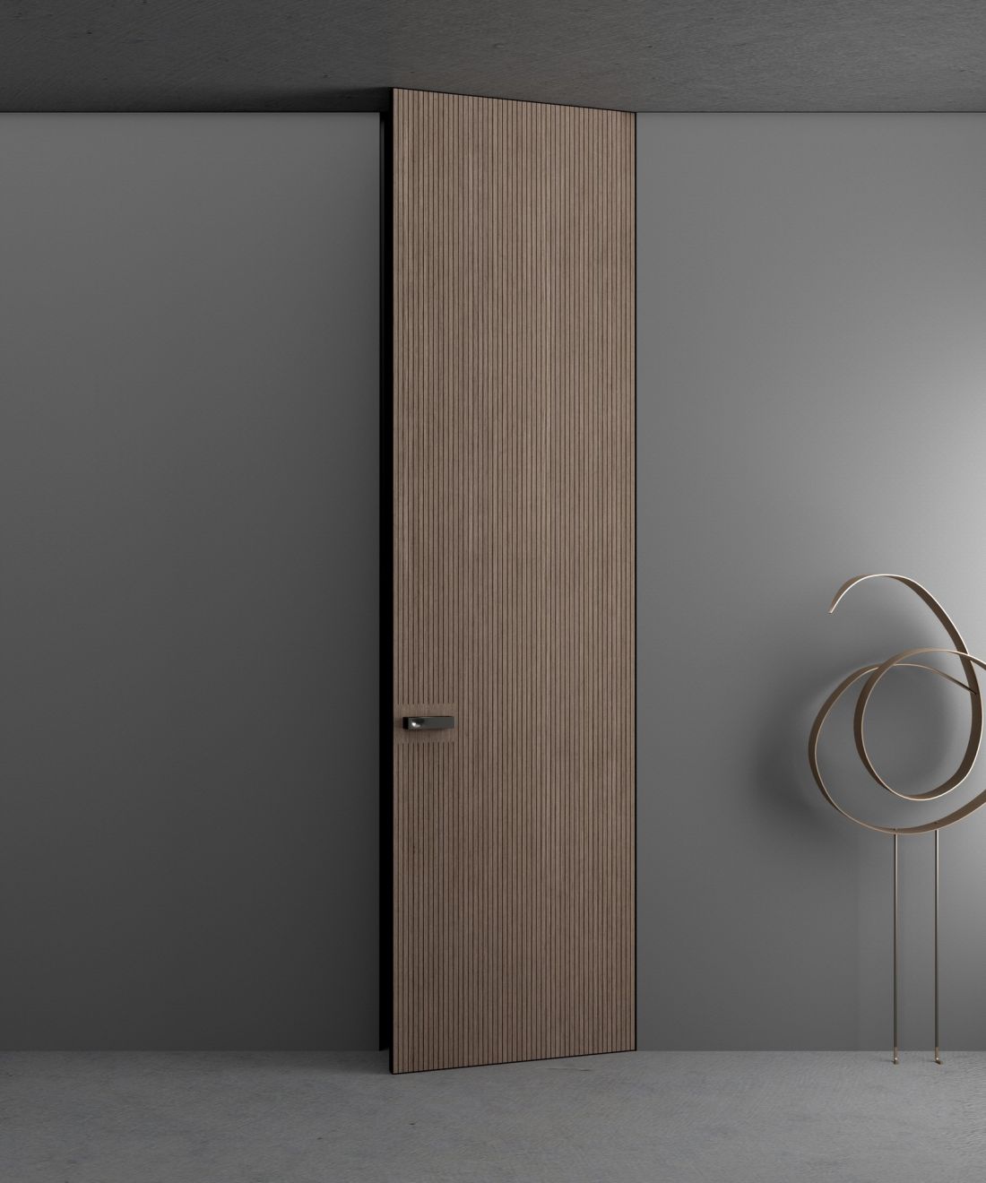 Drzwi ukryte SCRIT SIGA V | 204 Oak Xilo 02