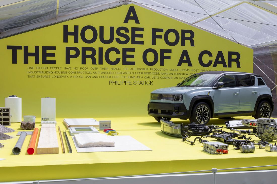 A House for the Price of a Car (proj.: Philippe Starck)