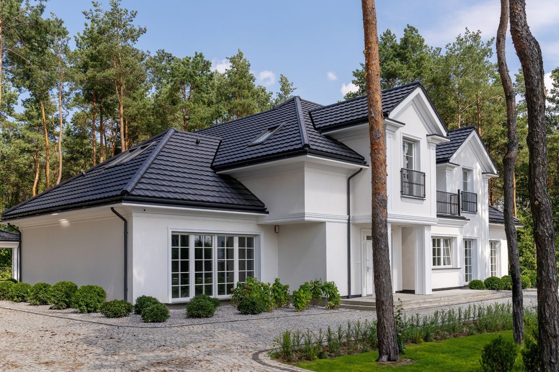 dachówka półpłaska