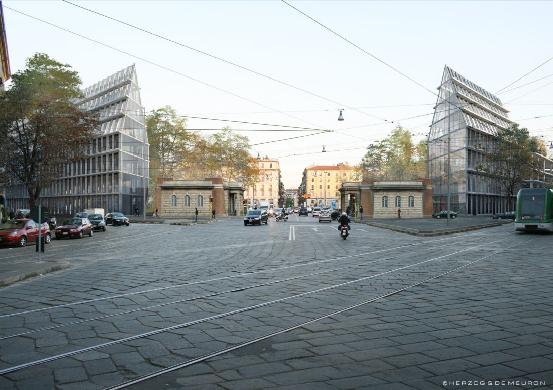 Widok ogólny kompleksu Porta Volta
