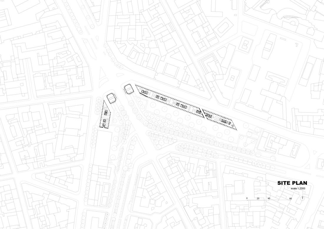 Porta Volta w Mediolanie - plan zagospodarowania przestrzennego