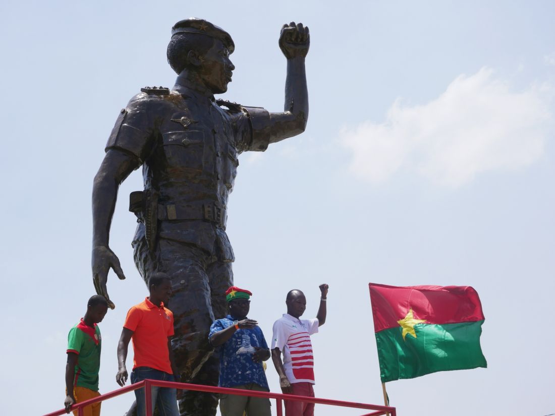 Uroczyste otwarcie mauzoleum Thomasa Sankary w Ouagadougou