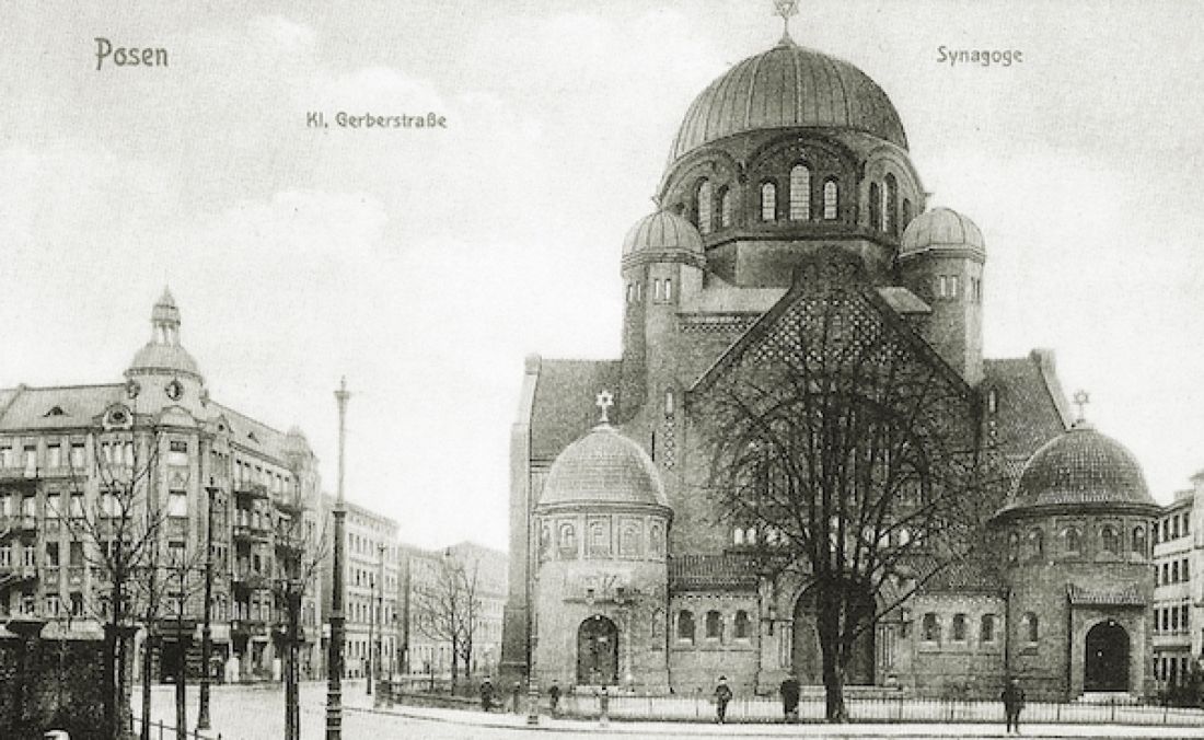 dawna Synagoga Nowa w Poznaniu, ul. Stawna/Wroniecka, stan sprzed przebudowy w latach 1940-43