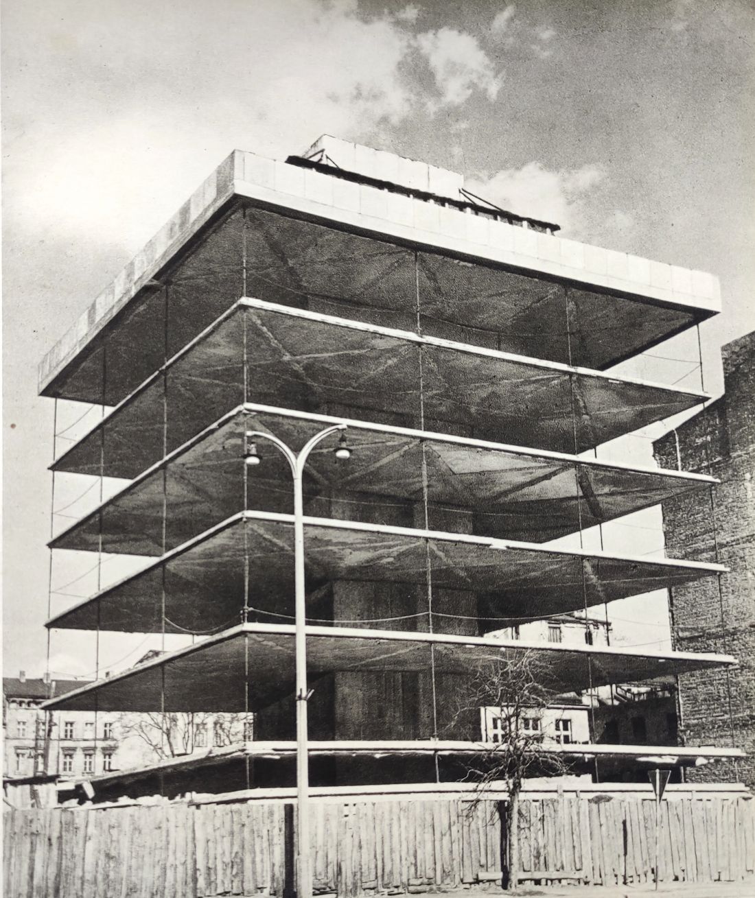 Budowa Trzonolinowca we Wrocławiu, stan na 1965 rok