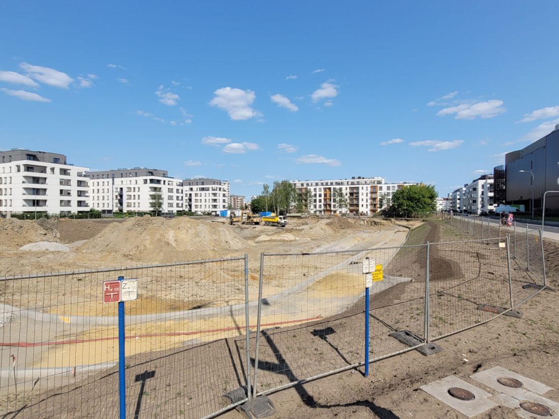 nowe zieleńce w Poznaniu