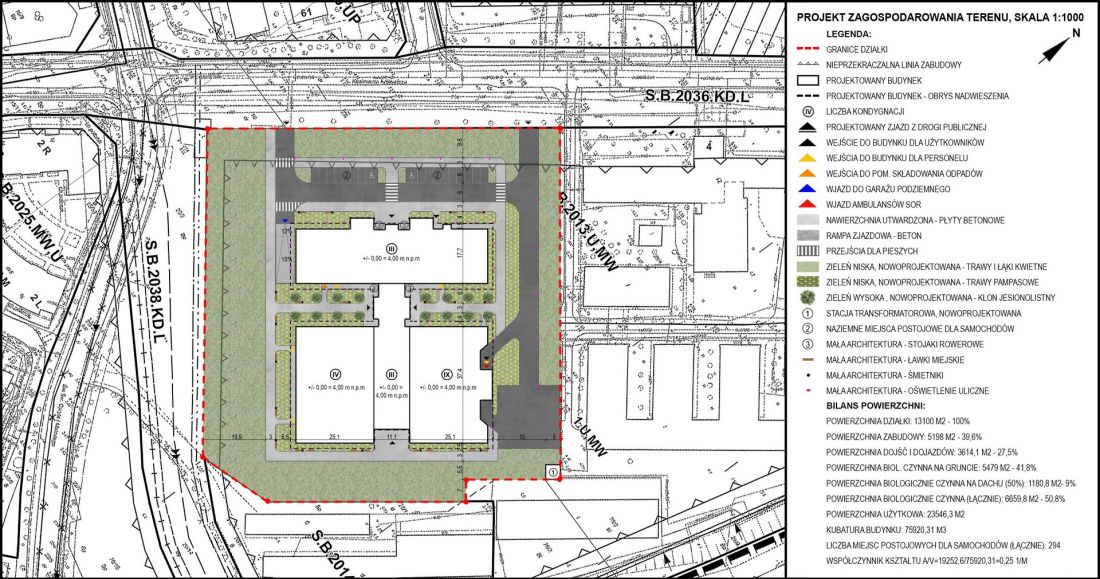 plan zagospodarowania terenu