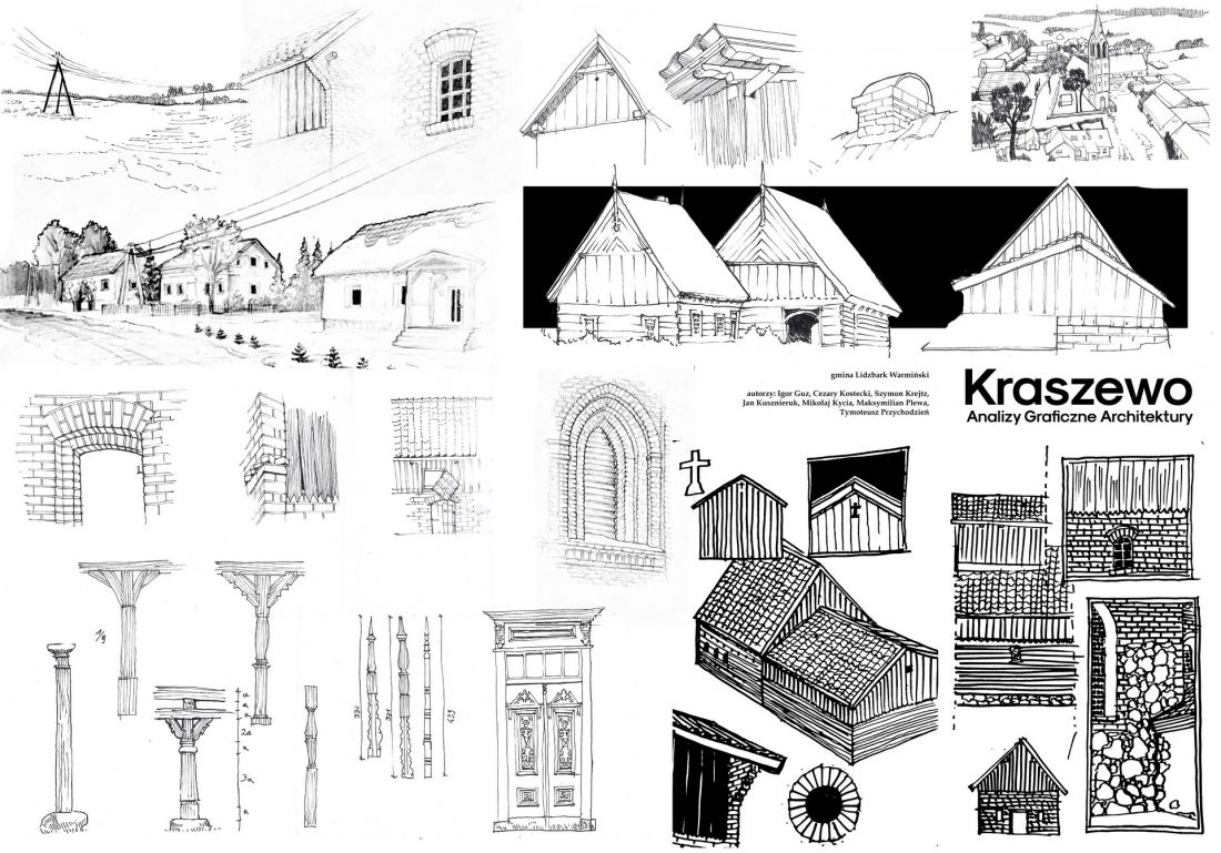 Kraszewo - plansza urbanistyczna