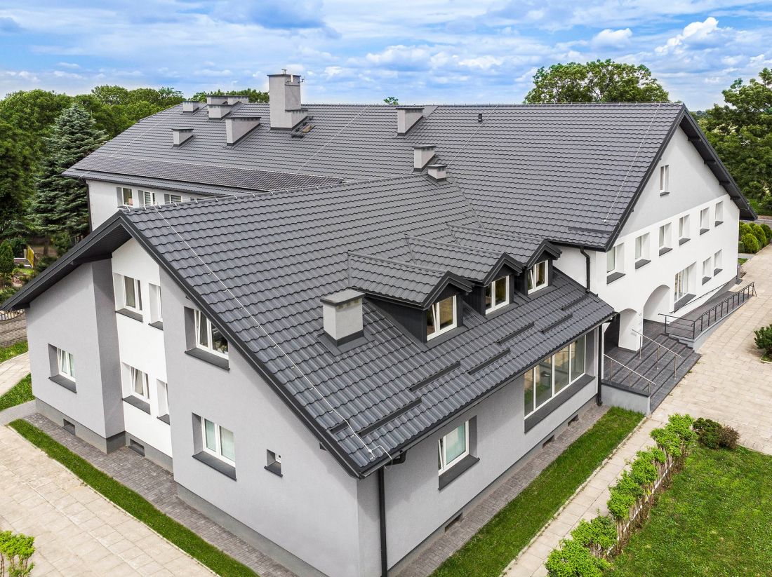 blachodachówka modułowa Finezja- Urząd Gminy w Strzelcach