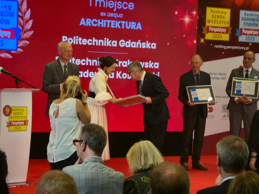 nagroda dla Wydziału Architektury Politechniki Gdańskiej