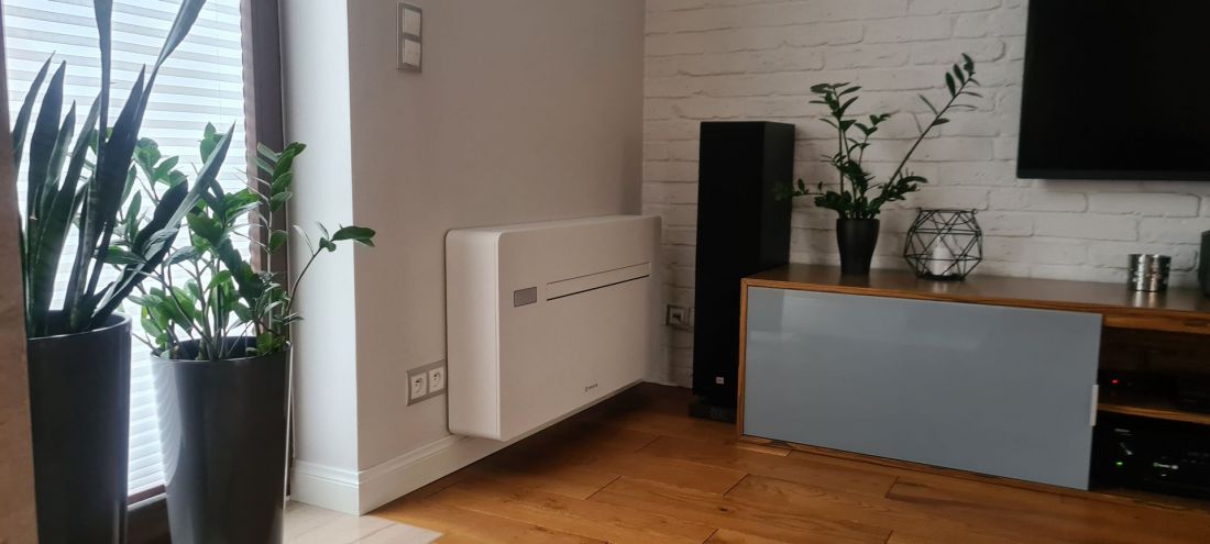 Klimatyzatory z agregatem wewnętrznym Monoklima 