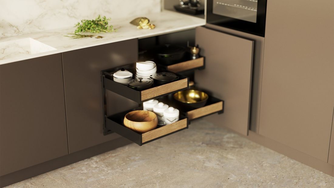 Corner Space Plus Pro - czarny