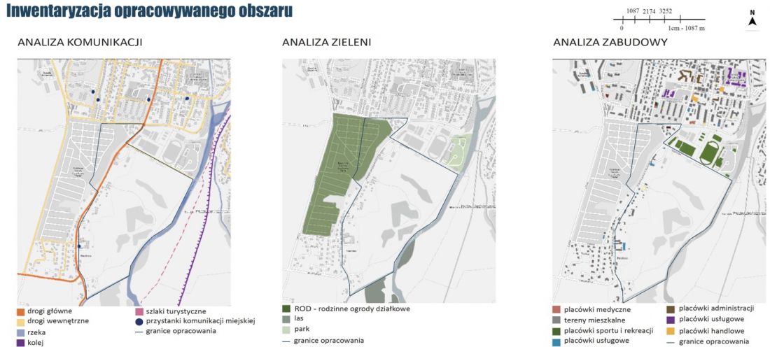 interpretacja opracowywanego obszaru