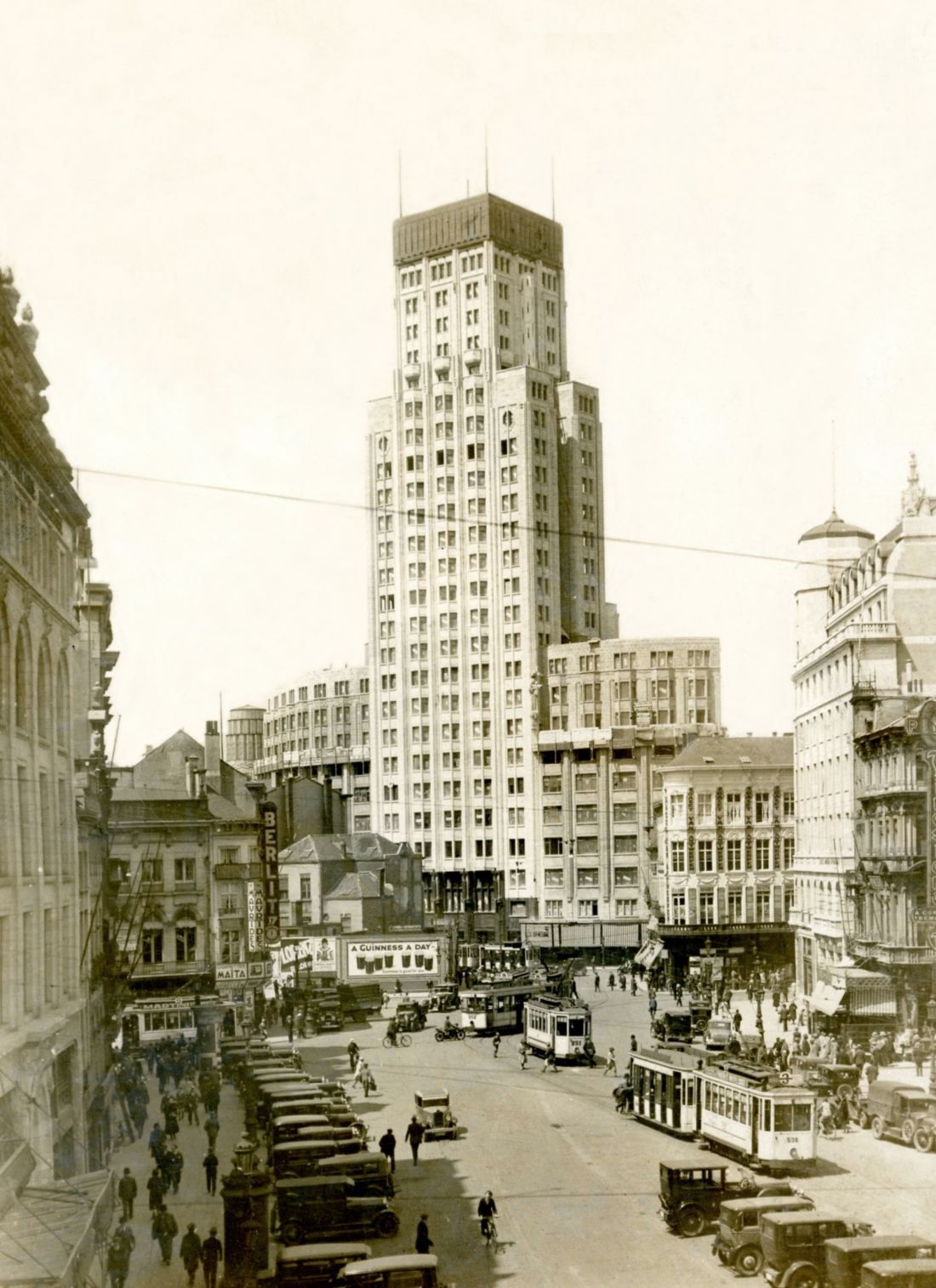 Wieżowiec Boerentoren w Antwerpii
