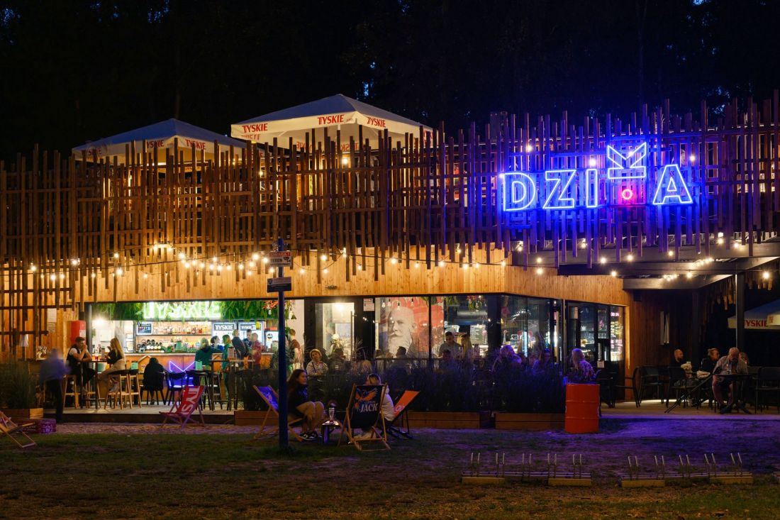 Pawilon „Dzika” nad Jeziorem Paprocańskim
