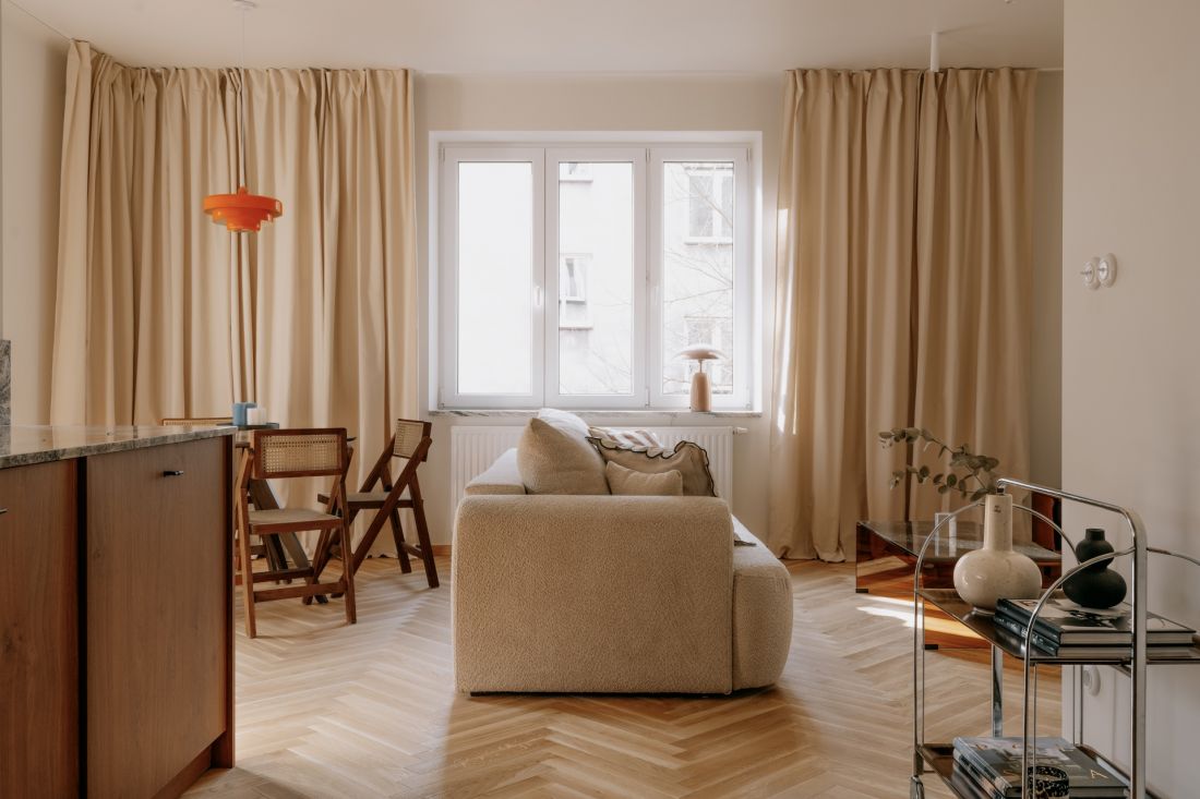 Wnętrze mieszkania architektki wnętrz Aleksandry Paneth