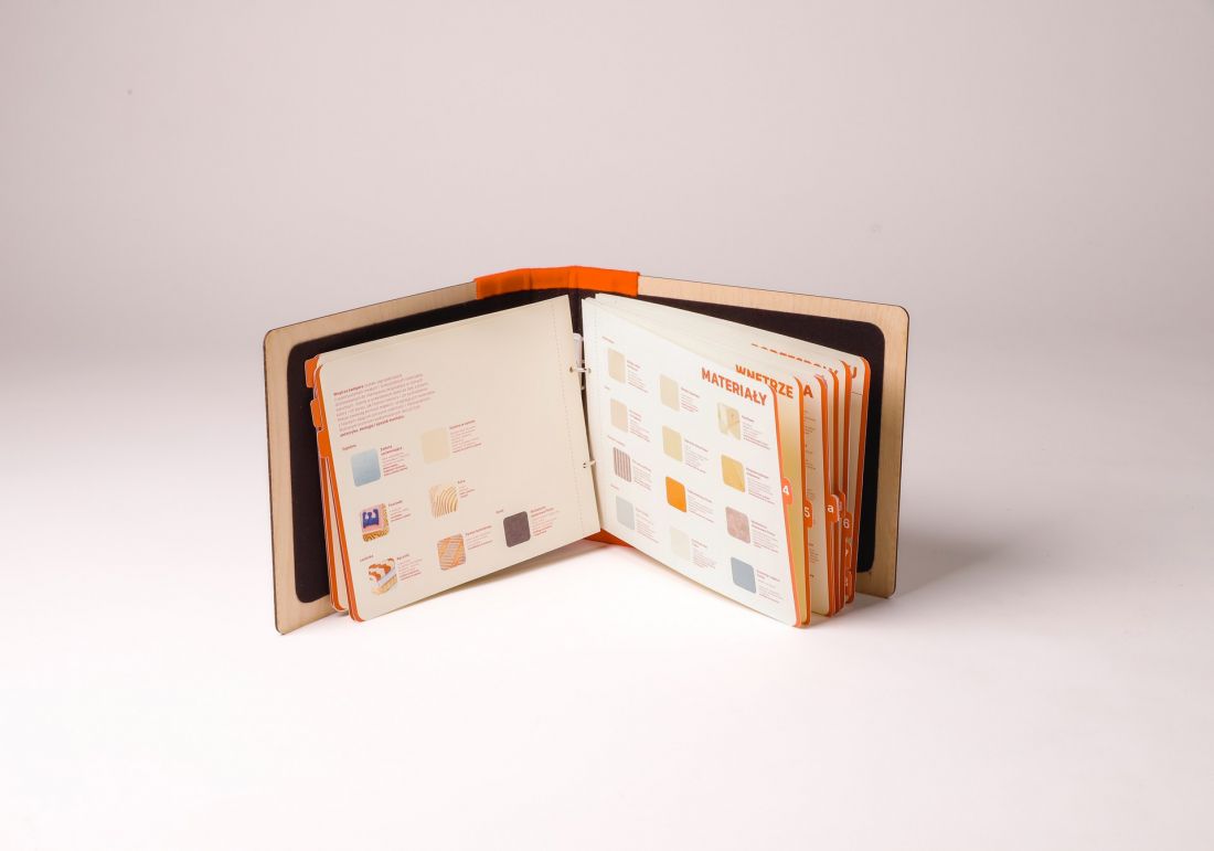 katalog projektu - spis materiałów
