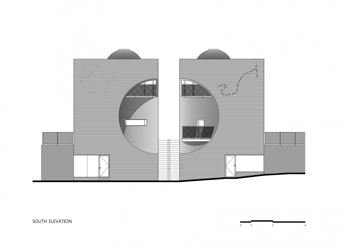 Projekt Two Moon autorstwa Moon Hoona w Korei Południowej
