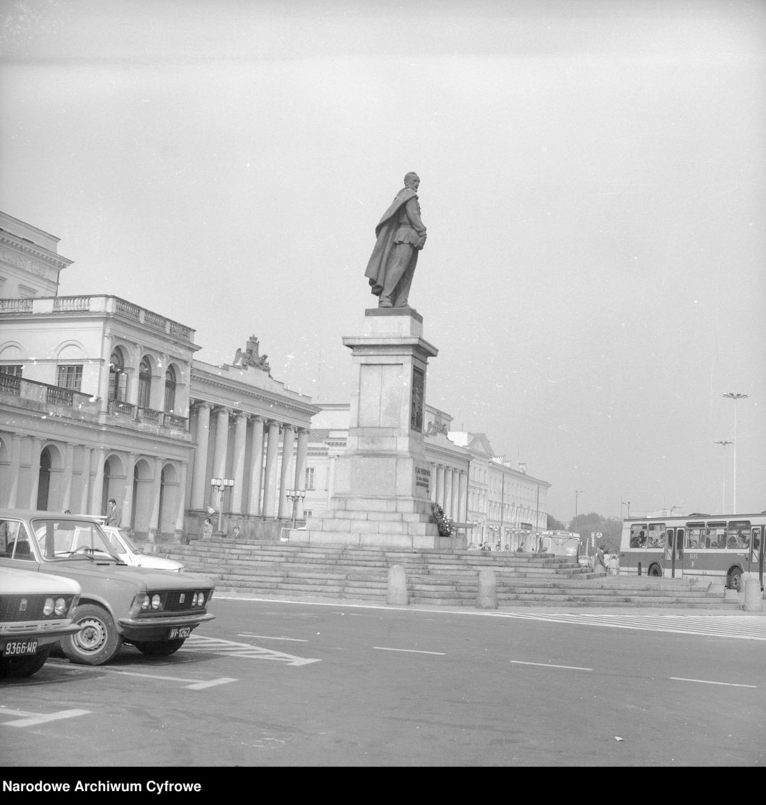 Plac Bankowy w 1977 roku