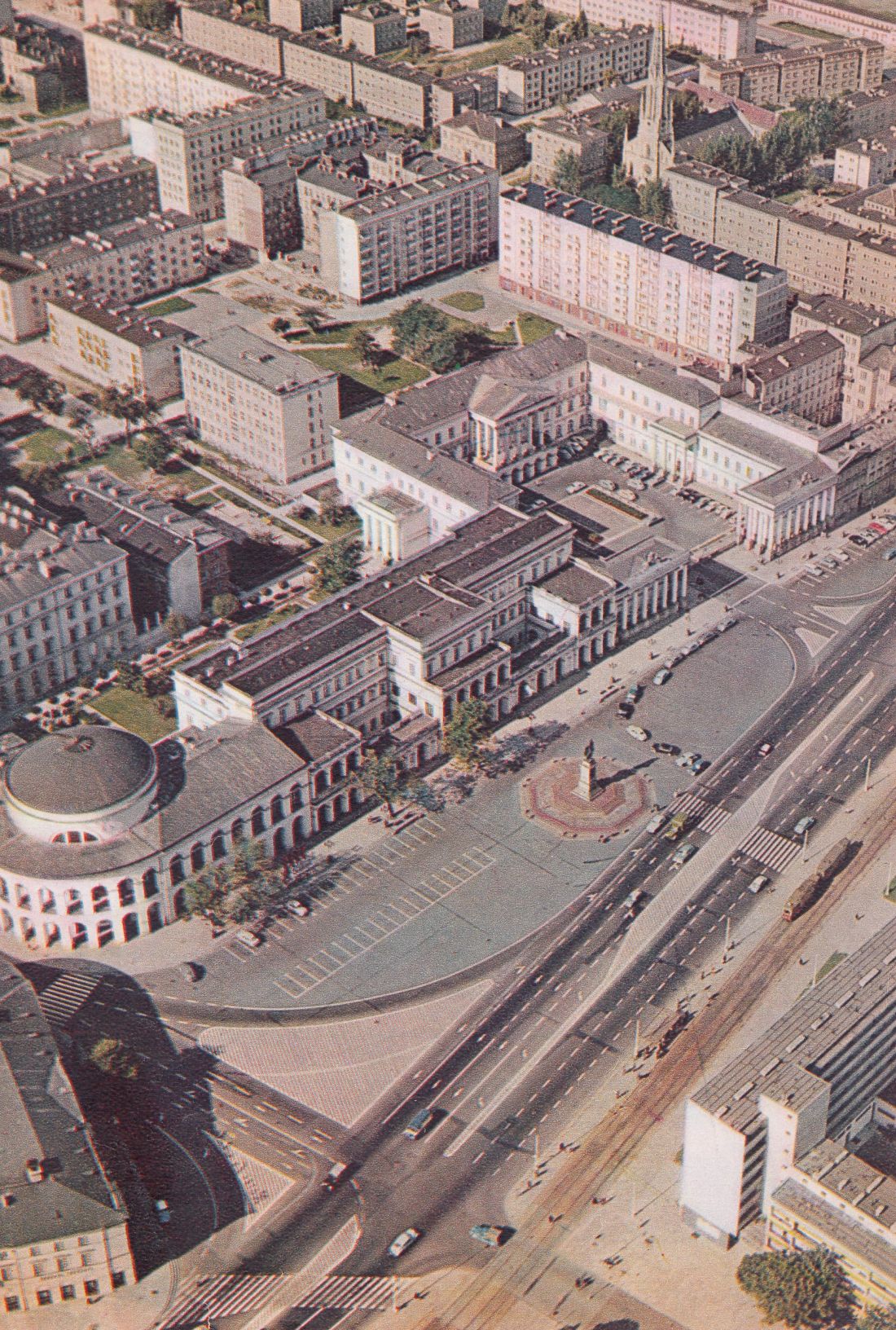 Plac Bankowy w latach 60. XX wieku
