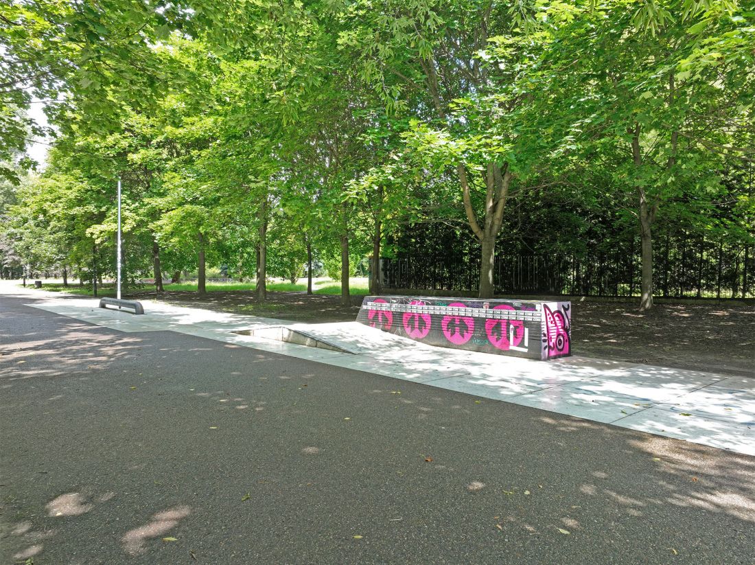 Skate spot park Pole Mokotowskie, Warszawa