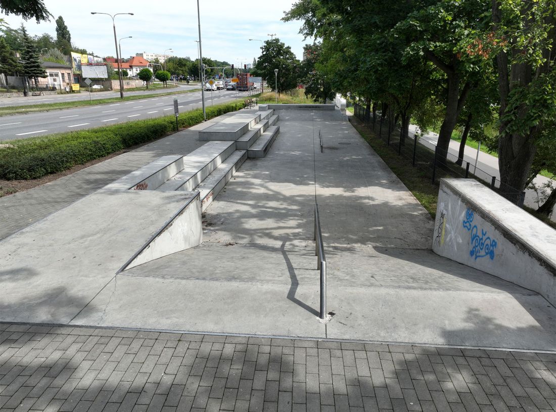 Skatepark Gniezno nad jeziorem