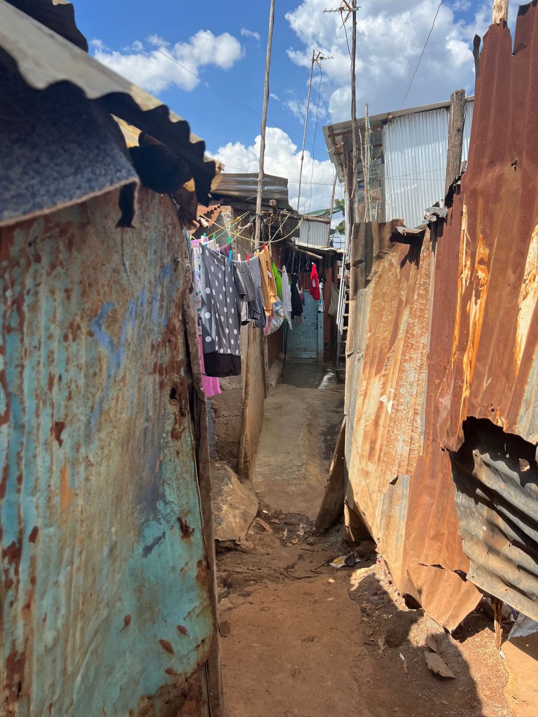 Dzielnica Kibera w Nairobi