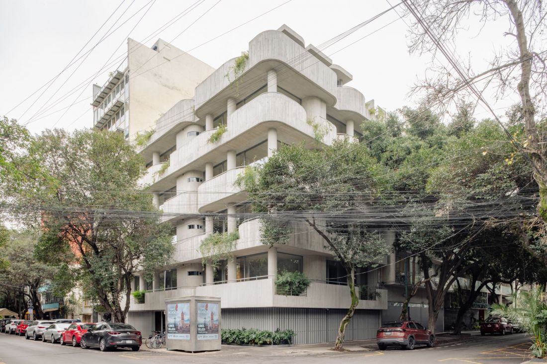 Apartamentowiec C294 w dzielnicy Condesa, Meksyk