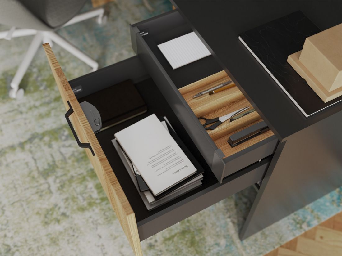 Szuflady Ultra Box z zabierakiem