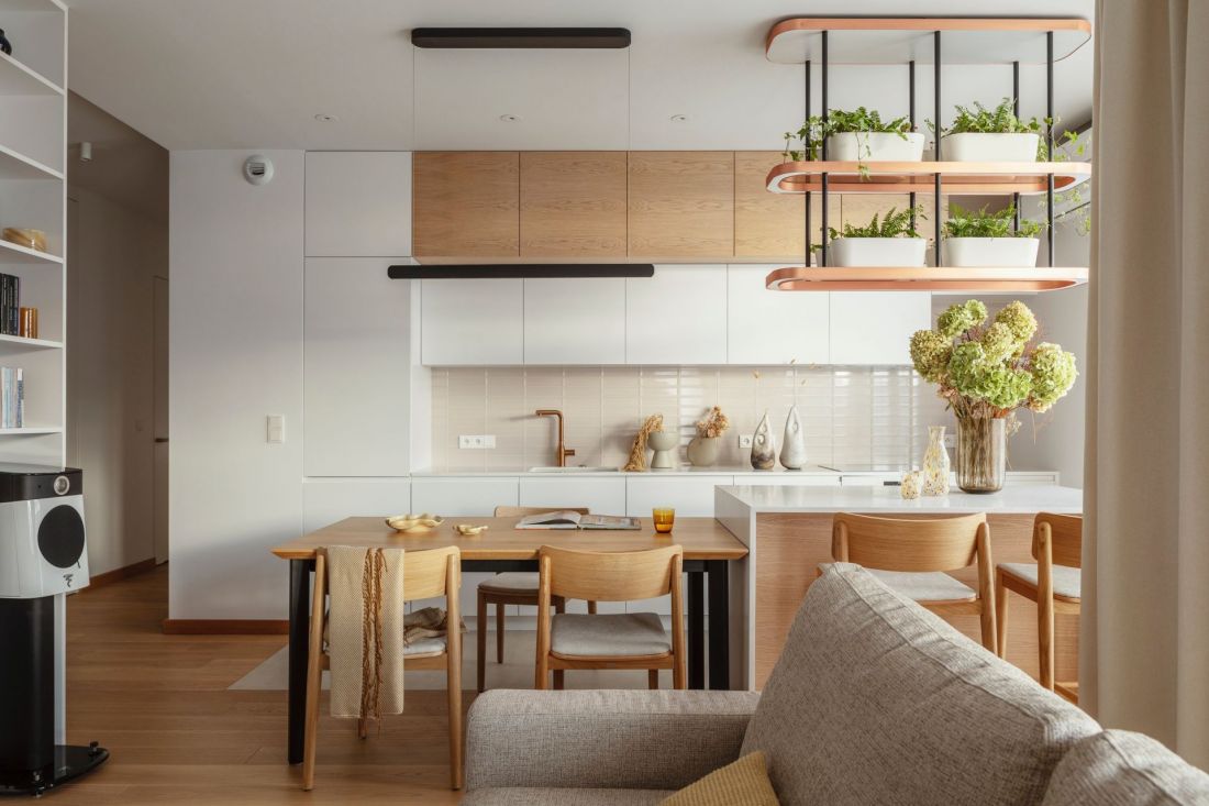 Wnętrze apartamentu na warszawskim Mokotowie