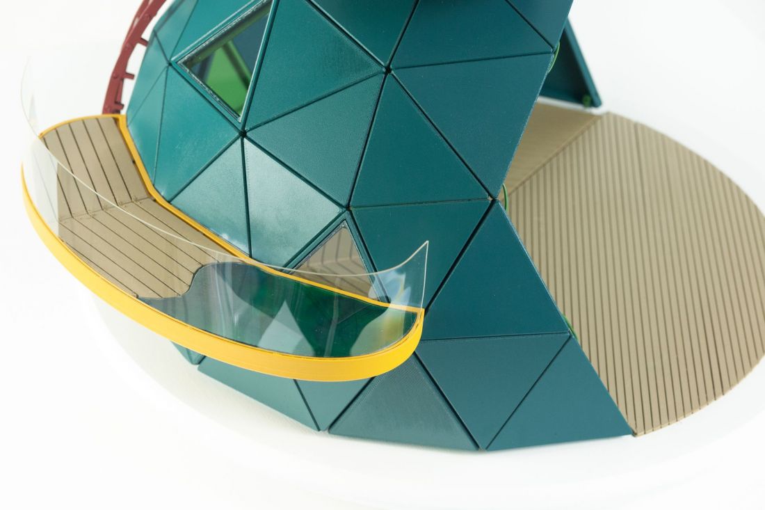 Prototyp pawilonu SHELL2SHARE