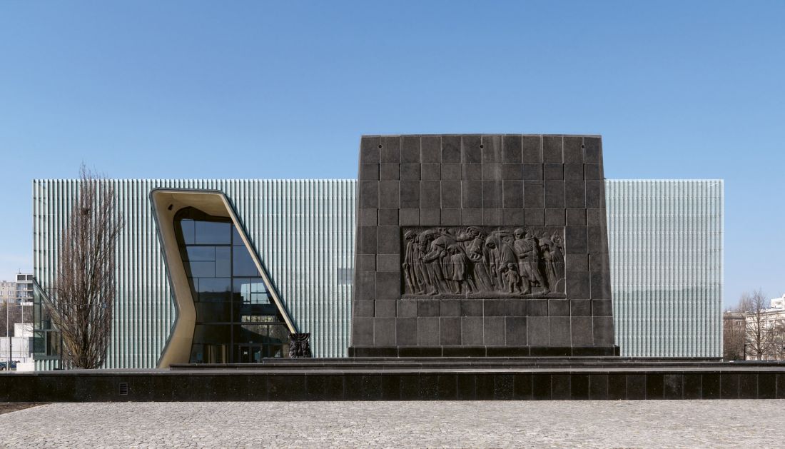Muzeum Historii Żydów Polskich POLIN (proj.: Lahdelma & Mahlamäki, współpraca: Kuryłowicz & Associates)