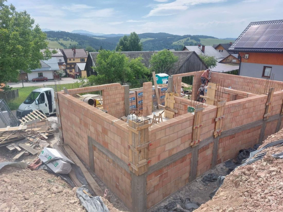 Projekt domu rekreacyjnego A_47 w Sromowcach Wyżnych nad Jeziorem Czorsztyńskim
