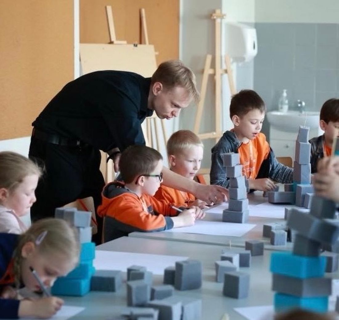 zajęcia na Dziecięcej Politechnice Świętokrzyskiej