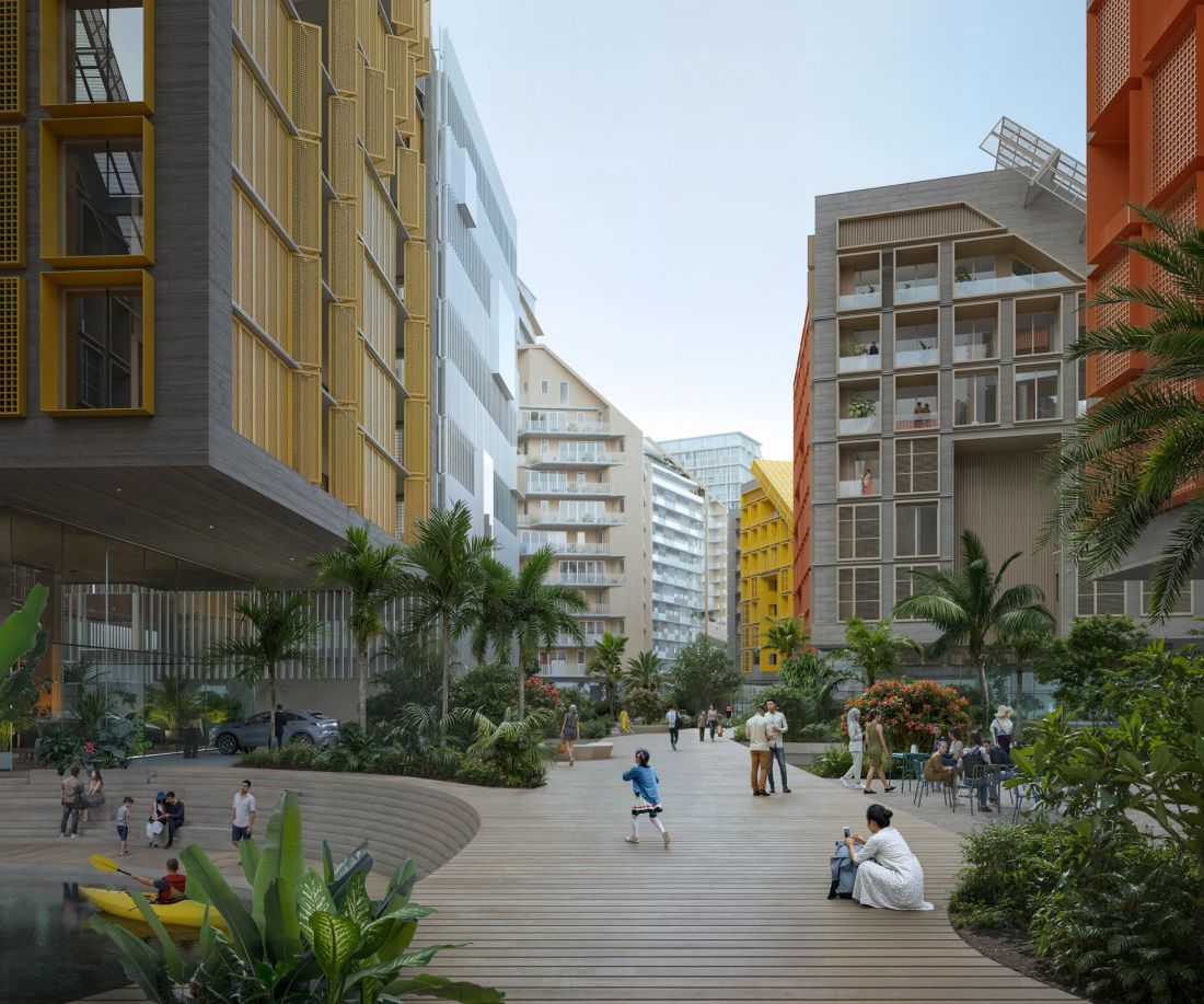 Plan zagospodarowania przestrzennego i nowa dzielnica nadmorska w Kota Kinabalu pt. Jesselton Docklands w Malezji