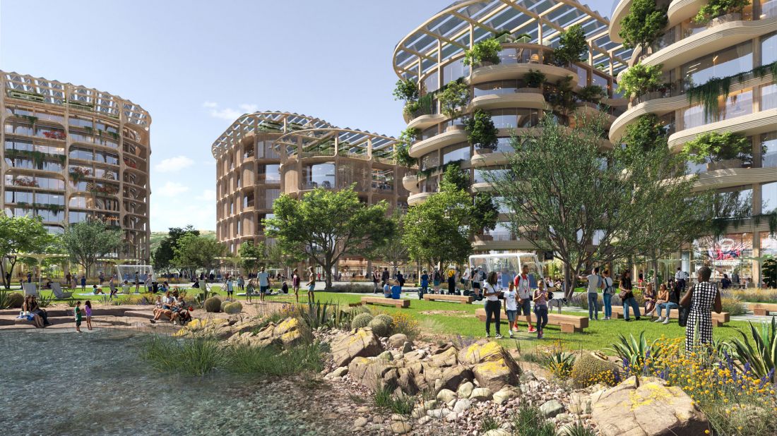 Telosa – zielone ulice i architektura przyjazna naturze