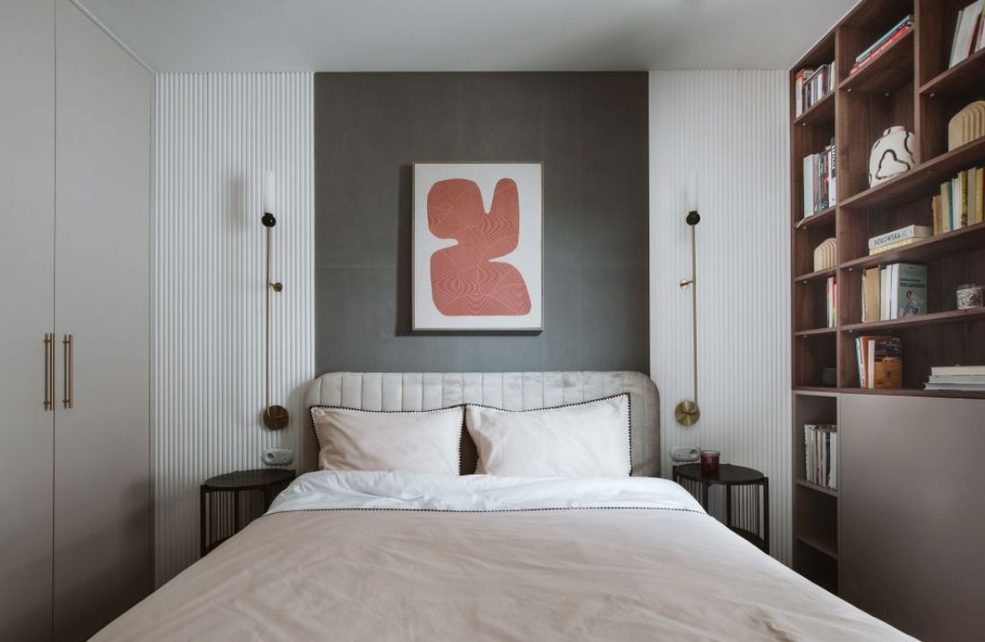 Apartament na Grochowie projektu pracowni Interiorsy