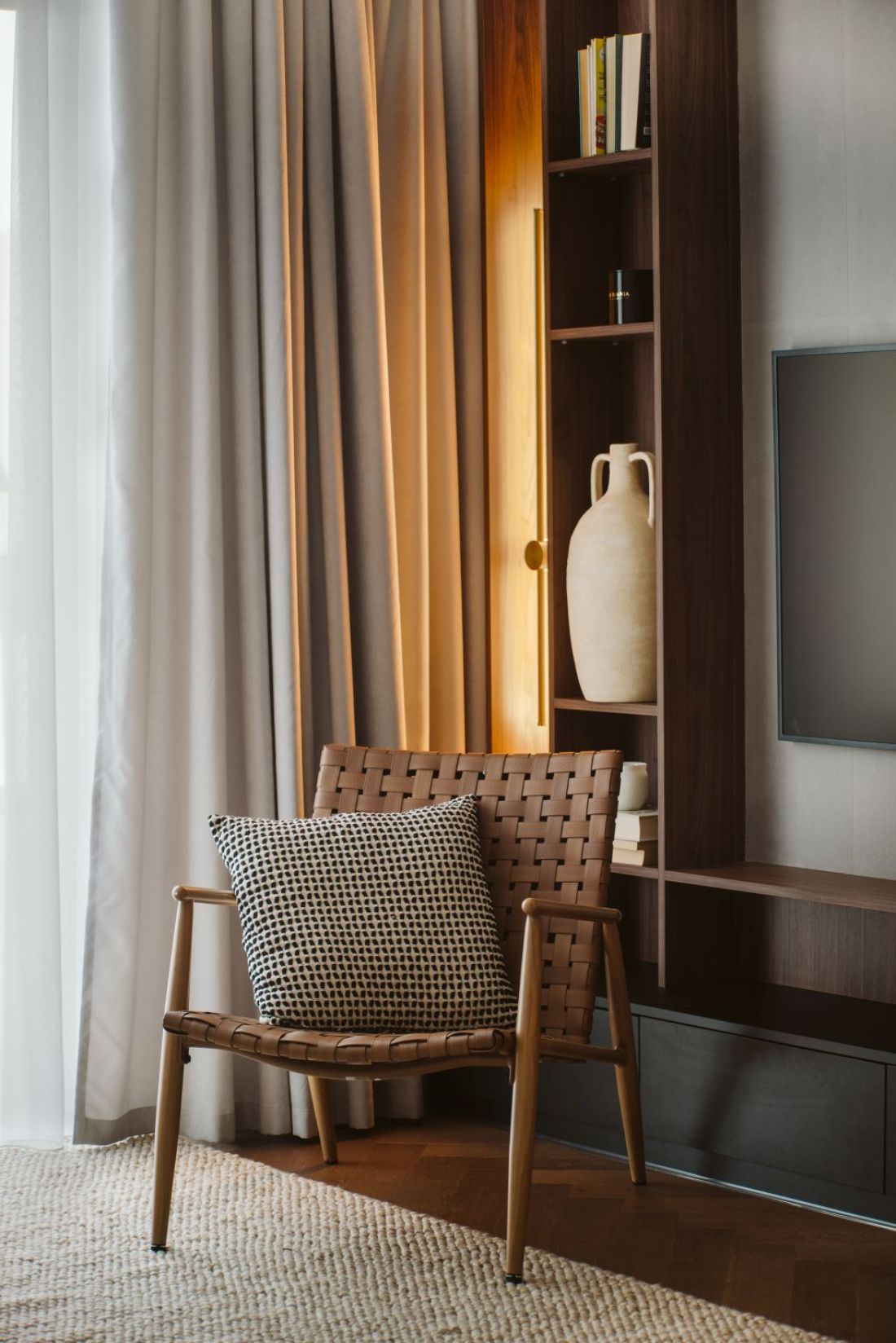 Apartament na Grochowie projektu pracowni Interiorsy