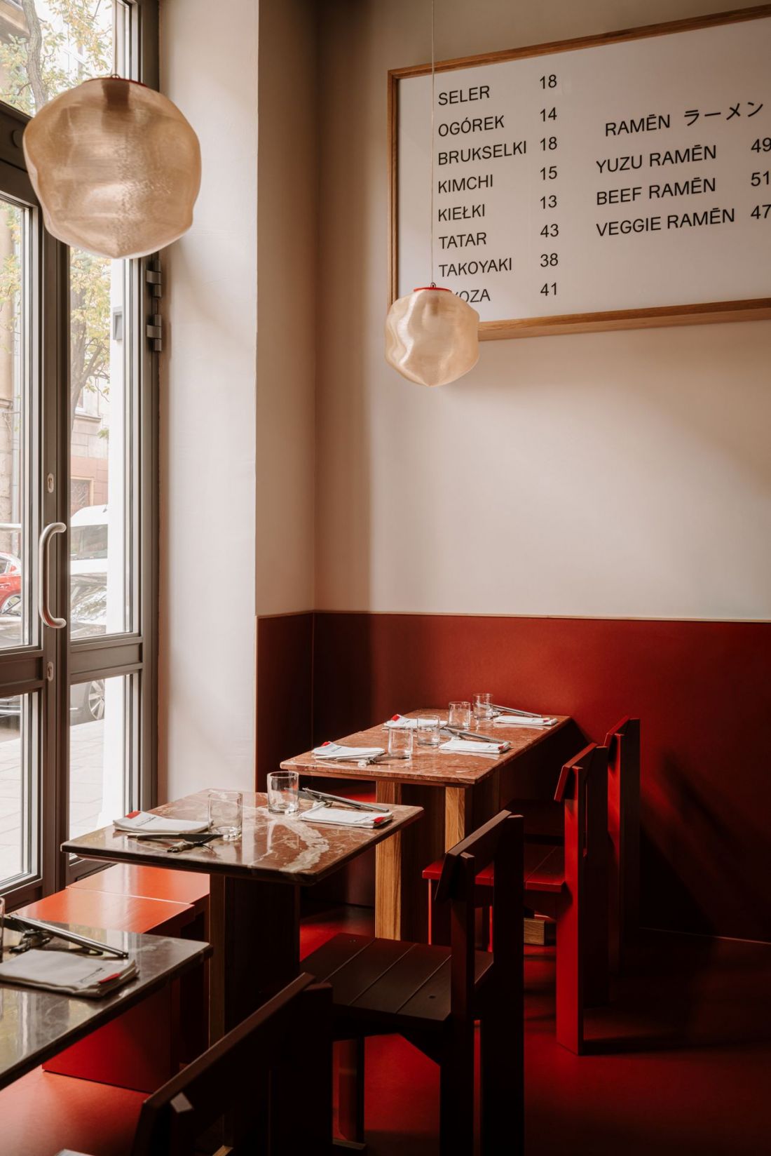 Wnętrze restauracji BAR na ul. Augustiańskiej w Krakowie