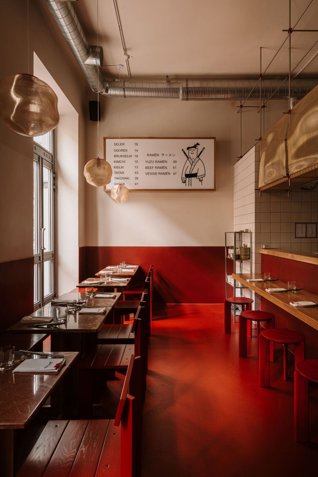 Wnętrze restauracji BAR na ul. Augustiańskiej w Krakowie