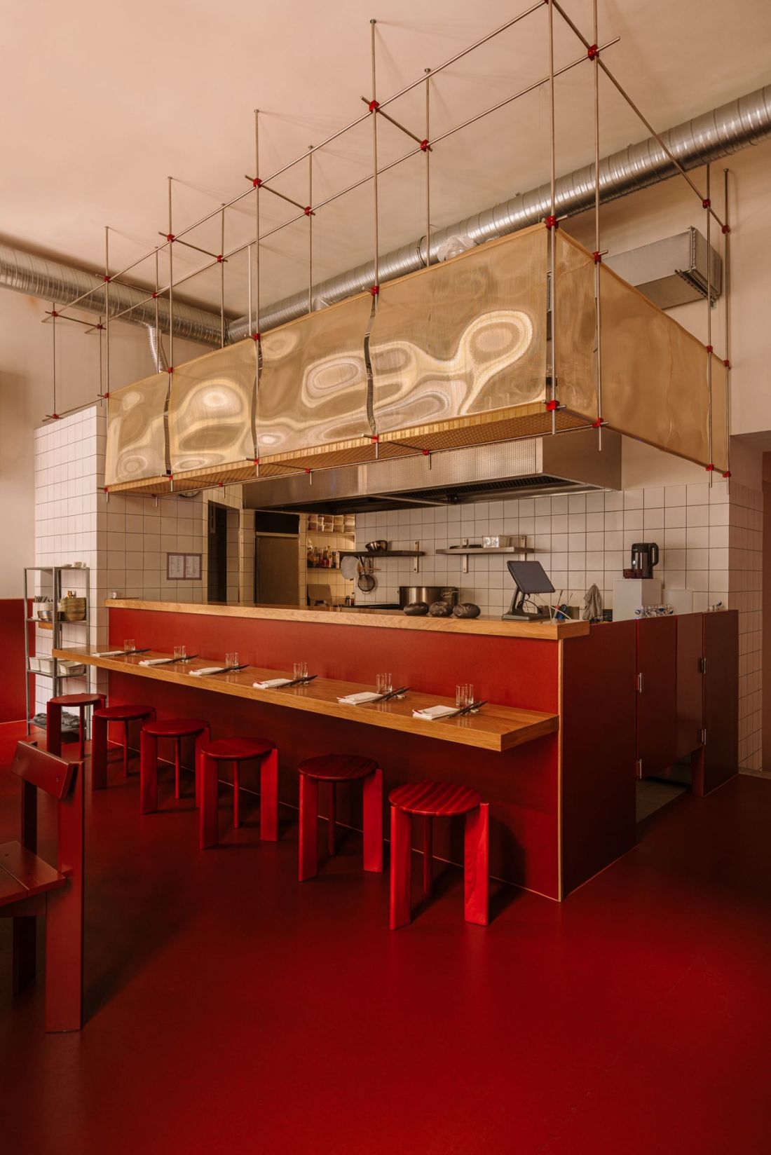 Wnętrze restauracji BAR na ul. Augustiańskiej w Krakowie