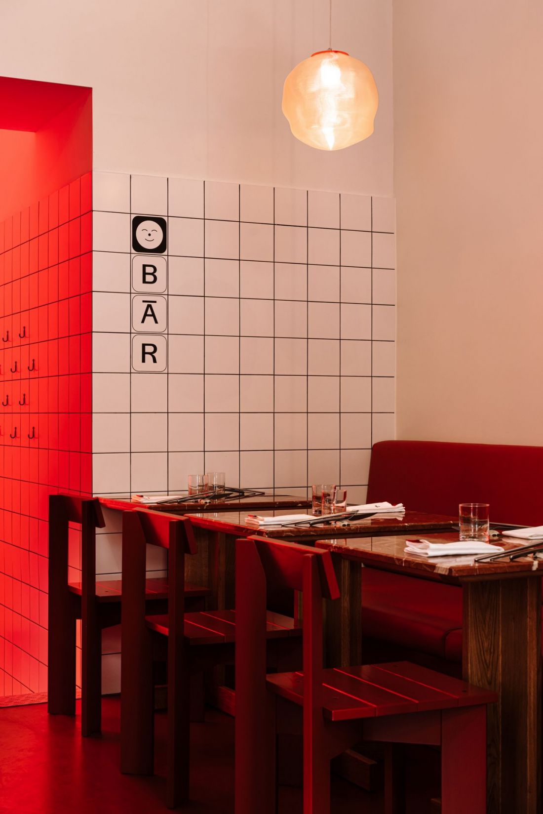 Wnętrze restauracji BAR na ul. Augustiańskiej w Krakowie