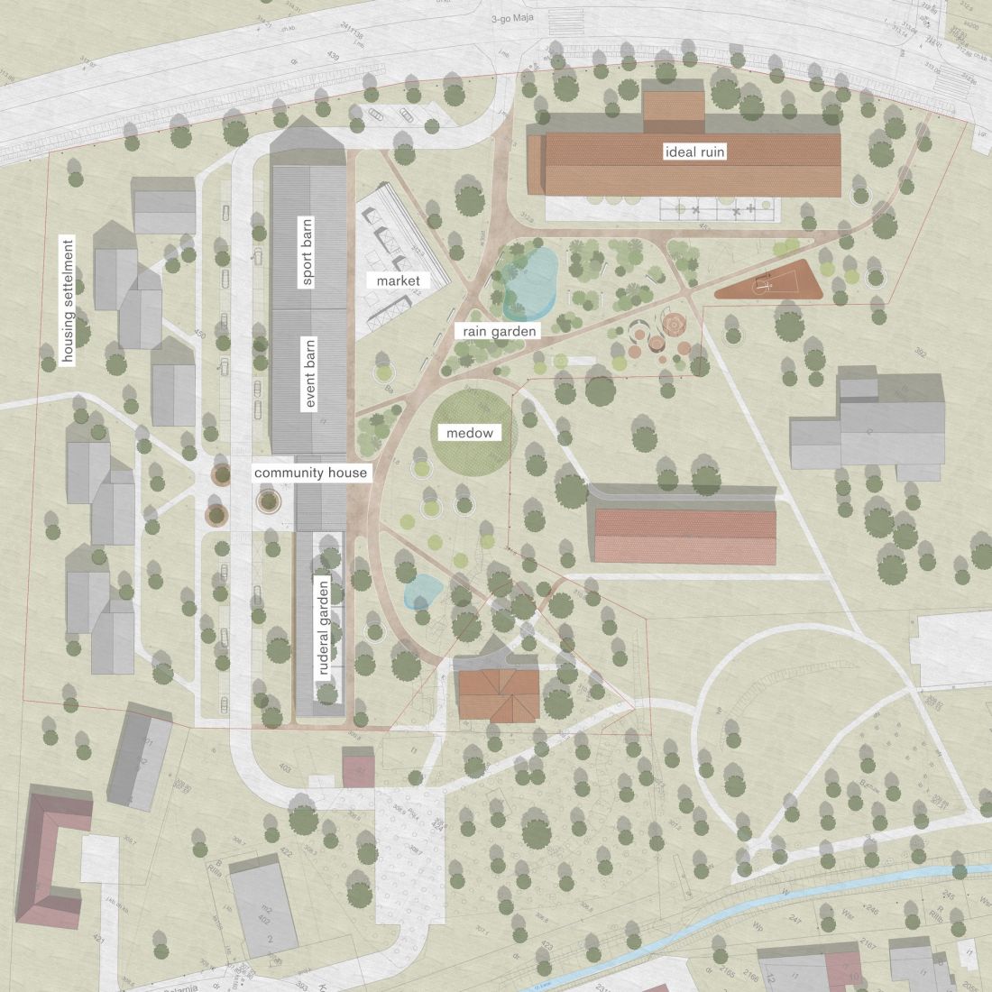 plan zagospodarowania terenu